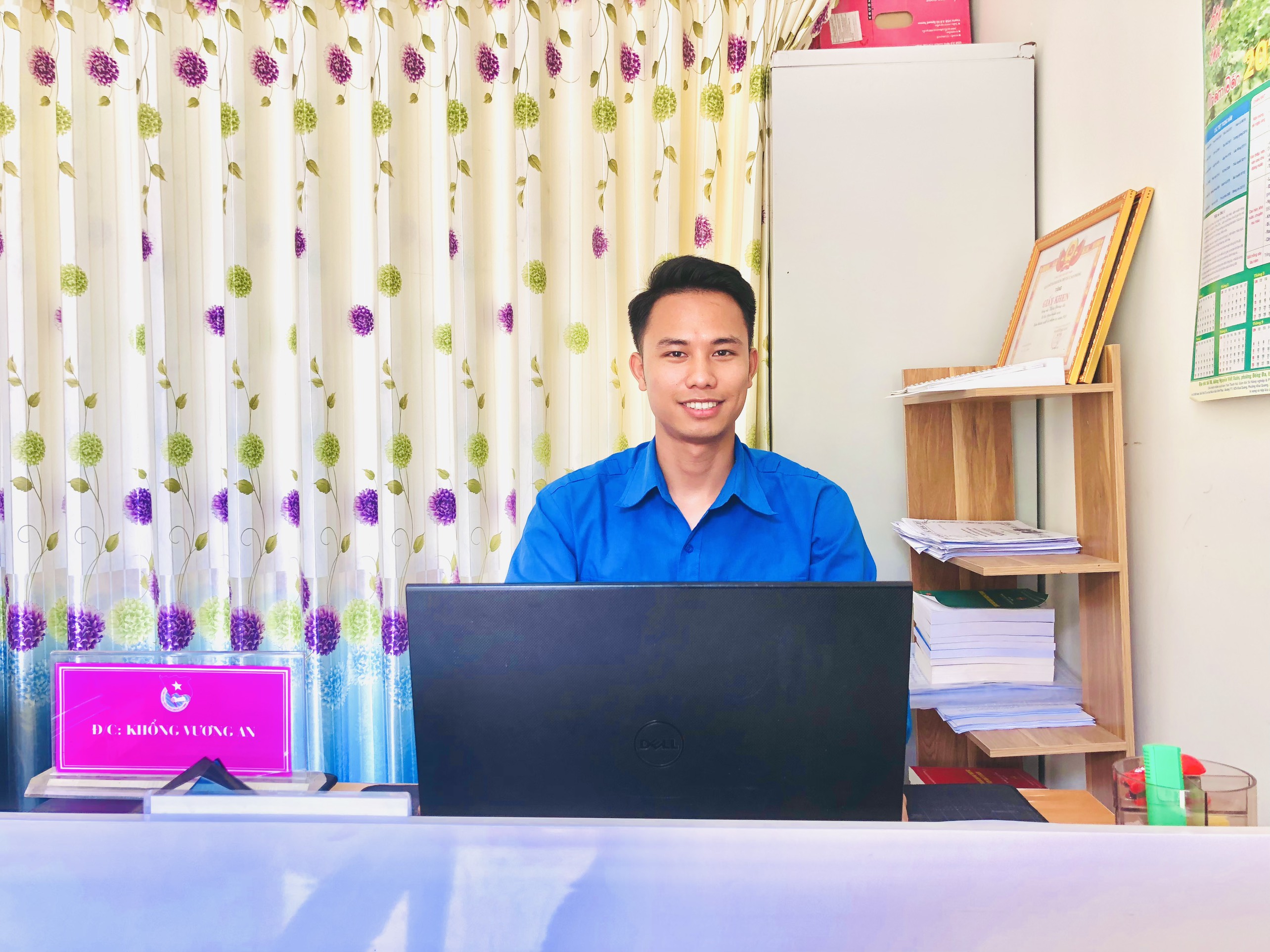 Cử tri Khổng Vương An, Bí thư Đoàn Thanh niên xã Cao Phong, huyện Sông Lô: Quan tâm, tạo điều kiện để lực lượng thanh niên phát triển toàn diện